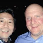 with Steve Ballmer CEO Microsoft Corp.