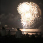 江ノ島花火大会　8/4　2009