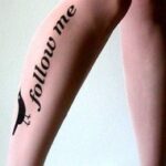 フォローミーストッキング！  Not Ready for a Twitter Tattoo? Try the “Follow Me” Stockings [PIC]