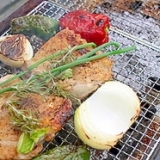 【料理】ローズマリーBBQチキン　楽天レシピよりembed