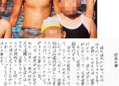 本田圭佑の小６時の作文「将来の夢」が具体的かつ数値目標が明確すぎる！