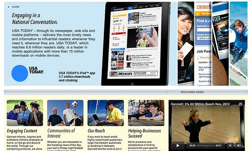 USAトゥデイのガネット社もテレビシフト　22億ドルでベロコープを買収　43TV局のスーパーグループ