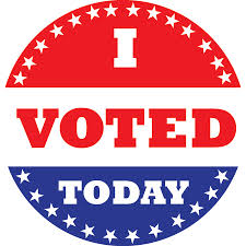 選挙に行ったら、I Voted Today　今日選挙にいってきた！キャンペーン