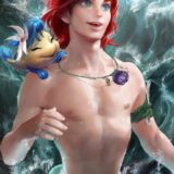 ディズニープリンセスを男子に置きかえてみたら…ヤバいレベルの美麗さ!!　“ワイルドセクシーなエルサ” や “キュート細マッチョのアリエル” ほか | Pouch［ポーチ］