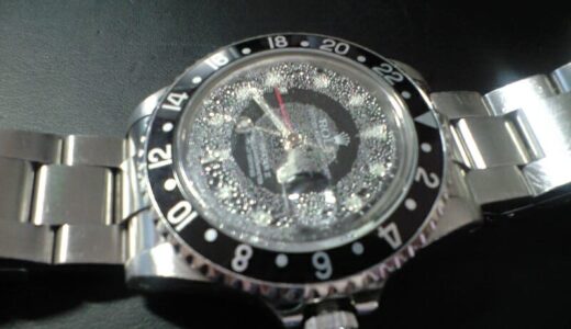 洗濯してしまったロレックスGMT時計