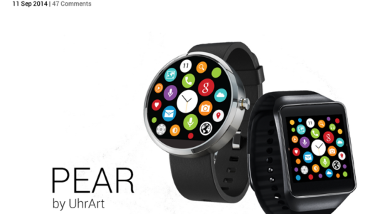 Android wearでApple Watchの見た目だけを先取りとは（笑）