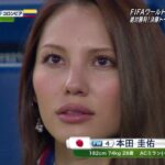 あのW杯コロンビア戦の美女は、本田の奥さんではなく、GK川島の奥さんだった！