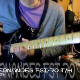 フェルナンデス　ストラトキャスター　FERNANDES BURNY CUSTOM　FST70