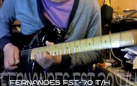 フェルナンデス　ストラトキャスター　FERNANDES BURNY CUSTOM　FST70