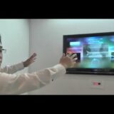 HITACHI Gesture operation TV