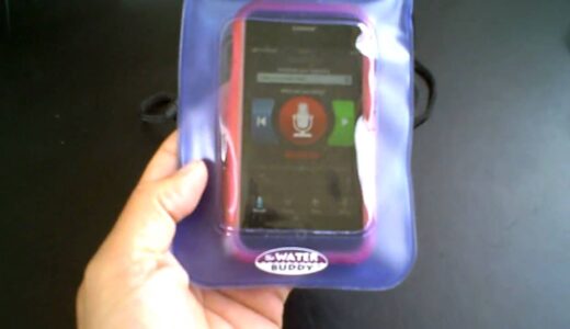 iPhone 水中ポッドキャスティングシステム