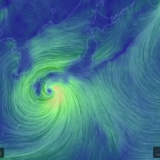 台風が近づいてきたらearth.nullschool.netでヴィジュアルチェック！