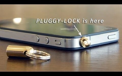 何がなんでもiPhoneにヒモをつけたい人には PLUGGY-LOCK 