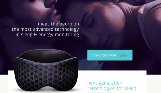 2時間睡眠で目覚めスッキリ！魔法のアイマスク「NeuroOn:」発売 