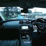 ギャラクシーエッジのようなクルマ！運転席からのピラーの死角にプロジェクションマッピング！