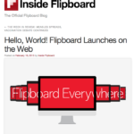 Flipboardがウェブ版を公開！