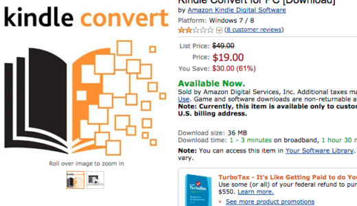 Amazon、手持ちの本をKindle電子ブックに変換するソフトを発売