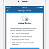 facebookに相続人譲渡サービスLegacy Contact
