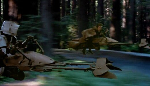 夢が広がる！あのスピーダーバイクをドローンで！