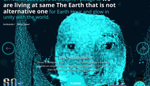 Timex.comの広告宣伝に加担するとtimexからWWFに１人あたり１ドル寄付されるという広告モデル