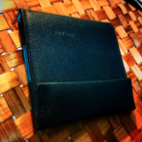 Abrasus薄い財布ターコイズブルー へAbrasusからアップデート