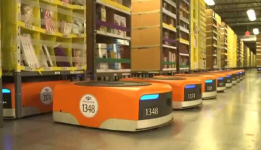 Amazon配送センター、ついに人類がいらない時代へ！