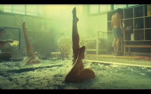 大分県の温泉シンクロナイズドスイミングのシンクロでなはなく『シンフロ』大分温泉PV