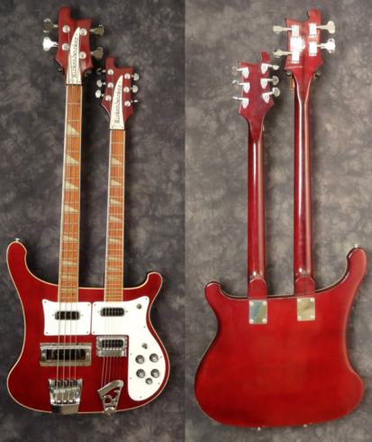 ダブルネックのリッケンバッカー4080 Rickenbacker 4080 4×6 Bass