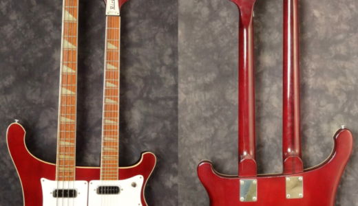 ダブルネックのリッケンバッカー4080 Rickenbacker 4080 4×6 Bass & Guitar double neck