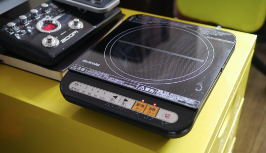 進化するデスクトップキッチン！ IHコンロ アイリスオーヤマ IHK-T34-B