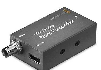 ビデオキャプチャを検討中！UltraStudio Mini Recorder  Blackmagicdesign