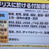 イギリスの軽減税率は実質9.8％以下だった！イギリス消費税20%の誤解 田中康夫さんのオピニオンクロスより