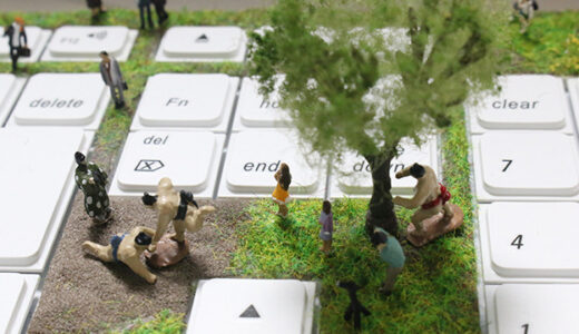 キーボード上の宇宙に草原世界を創る。やはりデイリーポータルZは天才である！