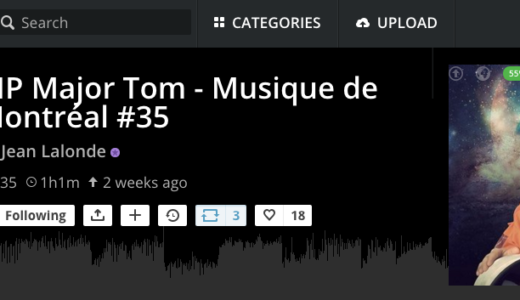 mixcloud.com の膨大な音楽リミックスのストリームに身を委ねてみる…