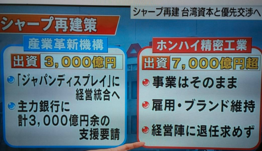 シャープの目のつけどころが上からすぎる発言。「リソースはホンハイ」にはさすがに呆れた…。