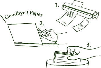 【クラウド会計】スキャナ保存制度 領収書の原本の保存はもういらない？