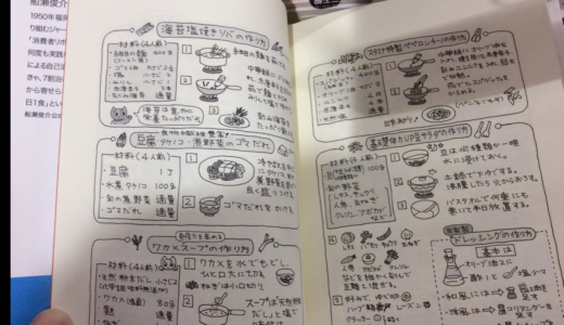 イラストで表現するレシピ