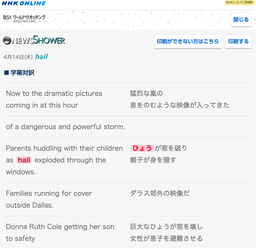 攻略 abc ニュース 英語