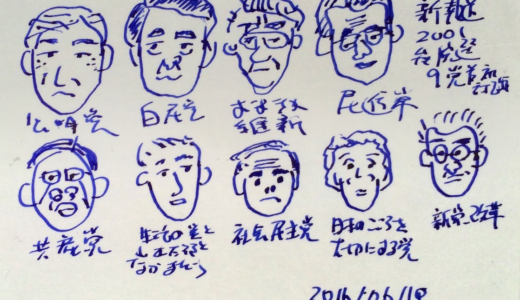 新・報道2001参院選9党首初対談 まずは政党要件を満たす政党の党首を覚えておく必要がある
