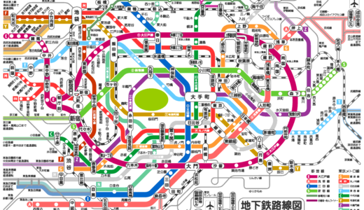 東京地下鉄乗降客数ランキング