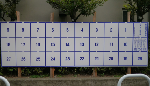 都知事選挙候補者のウェブアドレスと期日前投票所の場所