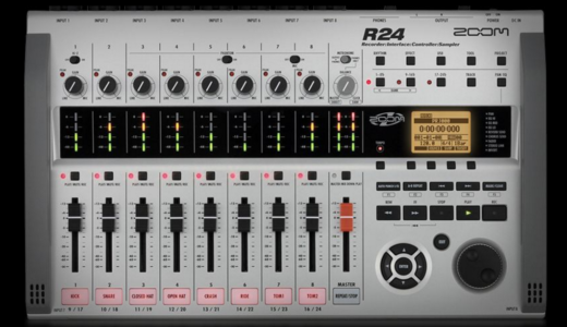 Logic Pro X の入力デバイスとしてのZOOM R24 はアリなのか？