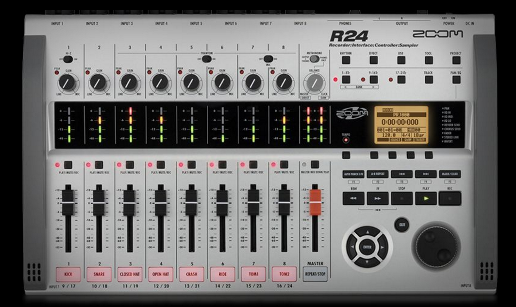 Logic Pro X の入力デバイスとしてのZOOM R24 はアリなのか？ | KNN