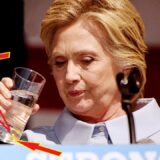 911セレモニー中に、フラフラとなったヒラリークリントン大統領候補