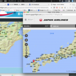 JALの15分間無料のインターネット機内接続