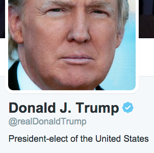 次期米国大統領ドナルド・トランプ氏のソーシャル・リップサービス