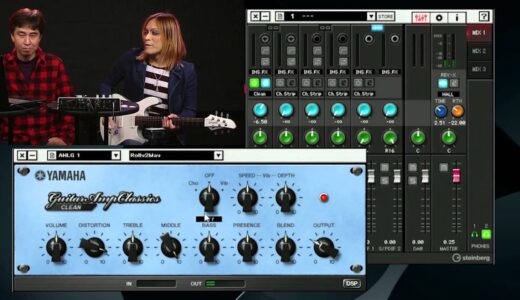 【DTM】Steinberg UR28M オーディオインタフェースで解決できそう！ループバック機能からDSP機能でレイテンシーなしのギターエフェクトにいたるまで！