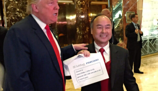 スプリントで5000人雇用、時価総額で売却できれば１兆円の利益。トランプ大統領&ソフトバンクグループ 8000人/５万人 米国雇用16%の具体的コミットメントとワンウェブ創業者グレッグ・ワイラー