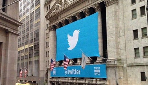 米twitter社　上場45.10ドル　時価総額316億ドル　3兆1600億円　2013/11/07