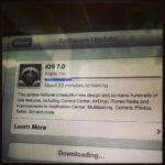 iOS7をインストール中！